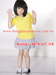 May đồng phục mầm non tại Hà Nội