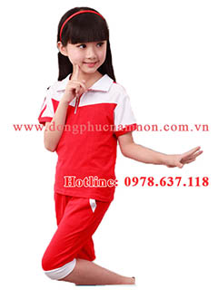 May đồng phục mầm non tại Ninh Thuận