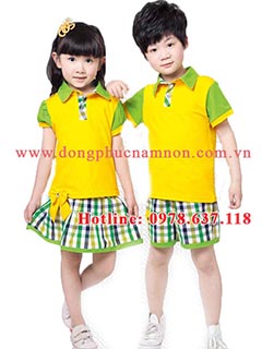 May đồng phục mầm non tại Quảng Ninh