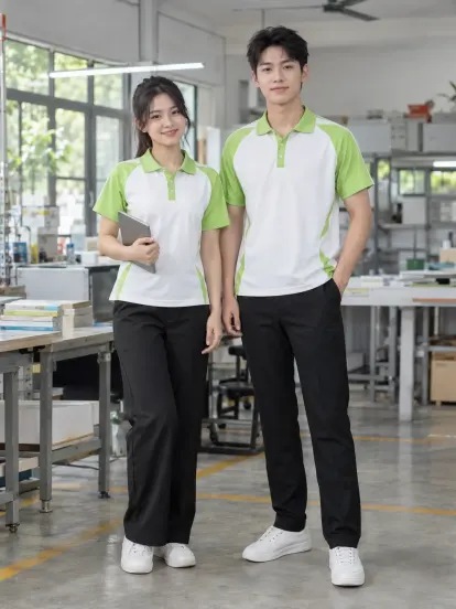 Áo Polo Công Ty Xanh Cốm Trắng Giáo Dục Drycool