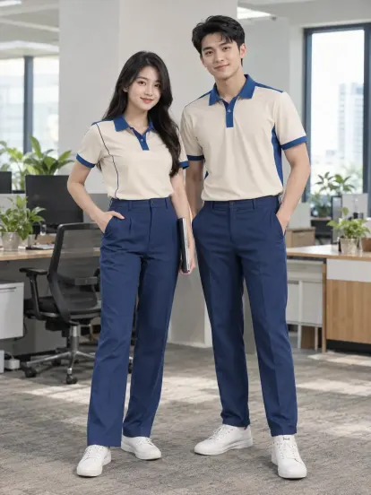 Bộ Công Sở Trẻ Xanh Bích Kem Thương Mại Điện Tử Drycool